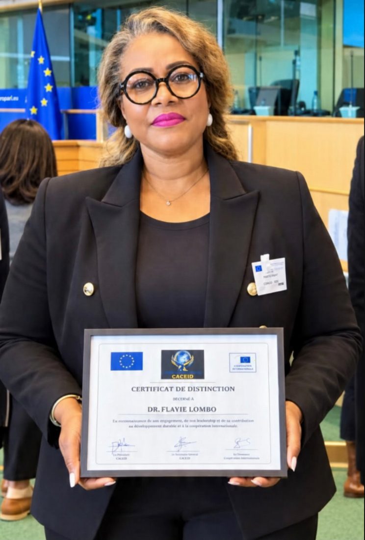 À Bruxelles, la présidente de la CNFCEEC distinguée au Parlement européen